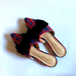 J.mclaughlin mules flat shoes